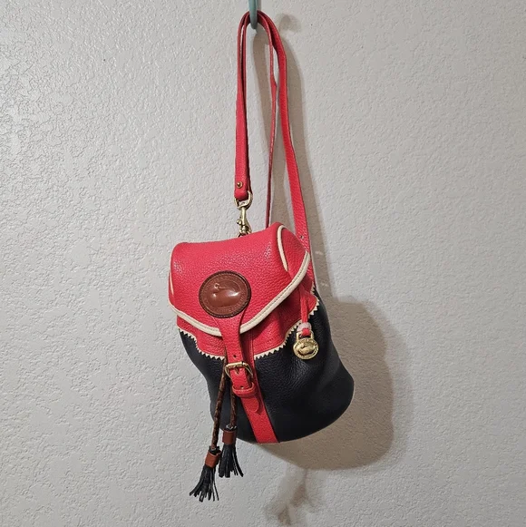 Vintage Dooney & Bourke Teton Small Backpack All-Weather Leather display picture 2